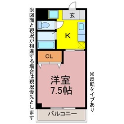 マメケイジュの物件間取画像